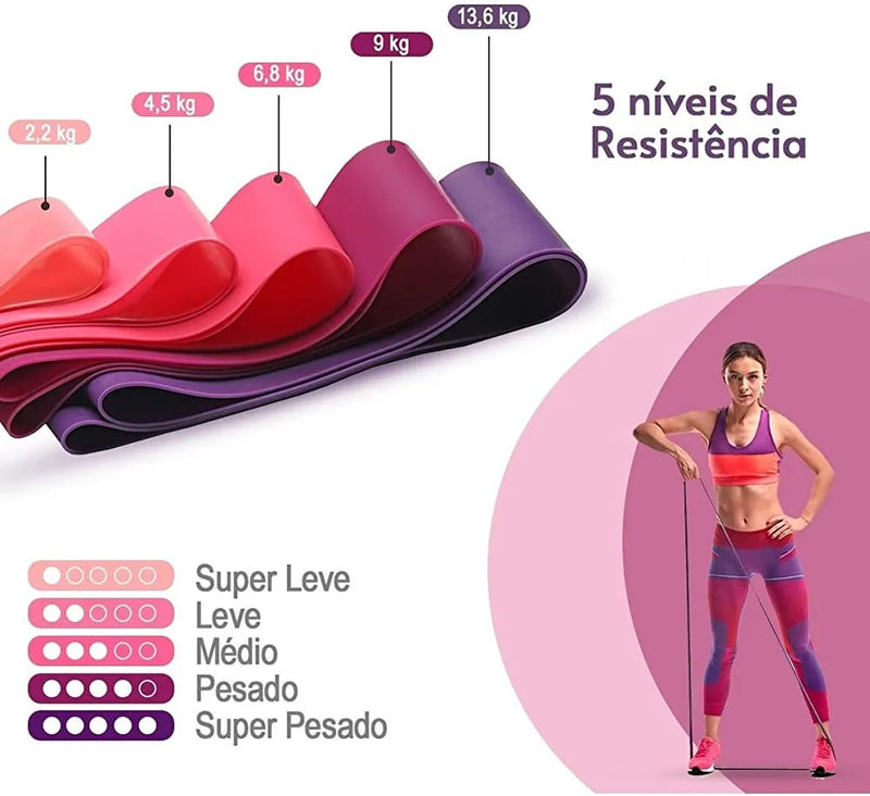 Training® Faixas elásticas para exercícios