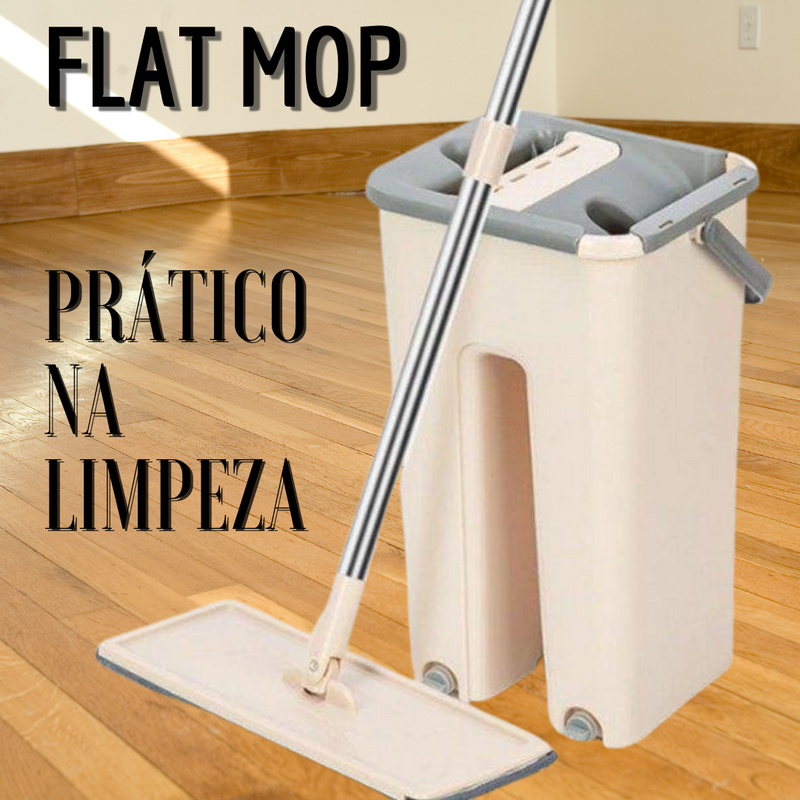 Flat Mop Com 1 Refil Gratis®