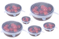 closefit® kit-6 tampas de silicone